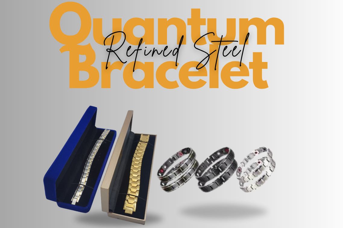 Quantum Refined Steel Bracelet